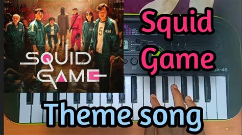 Squid Game Theme Song In Keyboard Casio Sa 46 Youtube