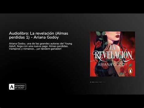 Audiolibro La revelación Almas perdidas 1 Ariana Godoy YouTube