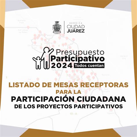 Conoce Donde Votar Por Los Proyectos Del Presupuesto Participativo 2024