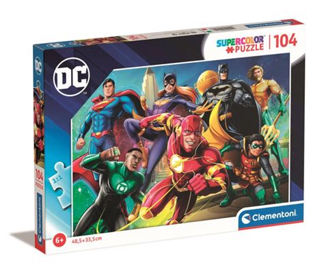 Buy Clementoni Puzzle DC Comics Justice League 104 Piece Super Online