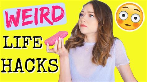 WEIRD Life Hacks You NEED To Know YouTube