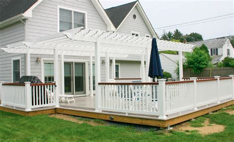 Durable And Beautiful Cellular PVC And Vinyl PVC Pergolas By Phoenix