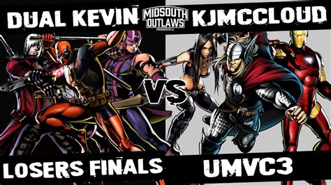 Midsouth Outlaws Dual Kevin Vs Kjmccloud Ultimate Marvel Vs Capcom