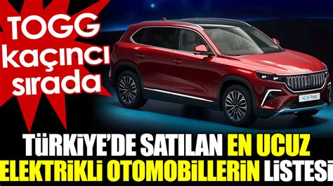 Türkiyede satılan en ucuz elektrikli otomobiller