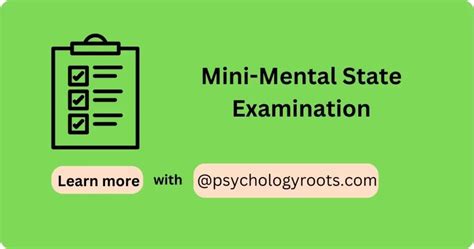 Mini Mental State Examination Psychology Roots