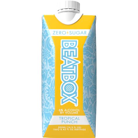 Beatbox Beverages Zero Sugar Tropical Punch 500 Ml Tetra Pak