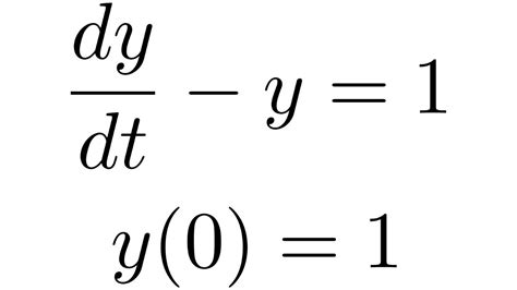 Solve The Differential Equation Dy Dt Y 1 Y 0 1 Using Laplace