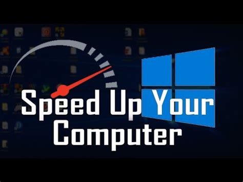 5 Tips To Make Your Computer Faster YouTube