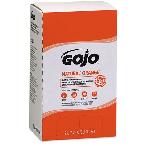 GOJO NATURAL ORANGE Pumice Hand Cleaner RapidClean