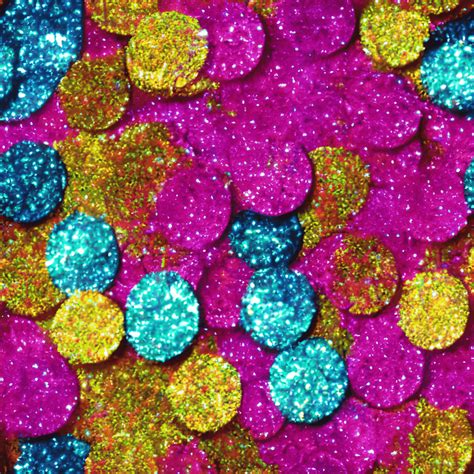 Glittery Gorgeous and Colorful Graphic · Creative Fabrica