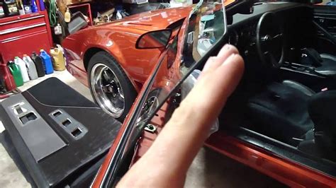 82 92 Third Gen Camaro Firebird Side Window Adjustment How To Youtube