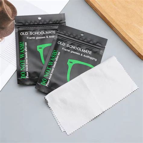 Wet Microfiber Cloth Anti Fog Cloth Eyeglasses Cleaning Anti Fog Spectacles Glasses Lens Wipes