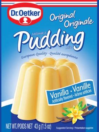 Vanilla Pudding Original Pudding By Dr Oetker Products