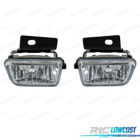 Faros Antiniebla Para Volkswagen Vw Golf Mk Cristal Claro