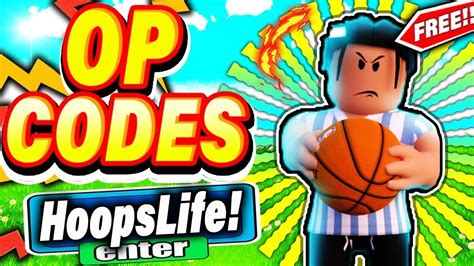 ALL NEW SECRET CODES IN ROBLOX HOOPS LIFE BASKETBALL New Codes In