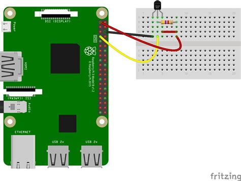 Ds18b20 Temperature Sensor With Python Raspberry Pi