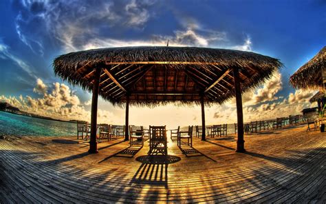 デスクトップ壁紙 日光 日没 都市景観 夜 木製の表面 反射 空 写真 ビーチ イブニング Hdr リゾート 小屋 スタジアム 歩道 魚眼レンズ 構造