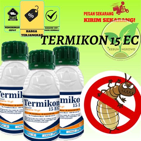 Jual Termikon 15EC 400ml Insektisida Obat Rayap Kayu Dan Hama Tanaman