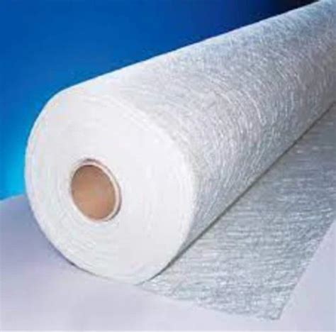 White Gsm Fiberglass Chopped Strand Mat Emulsion Binder Packaging