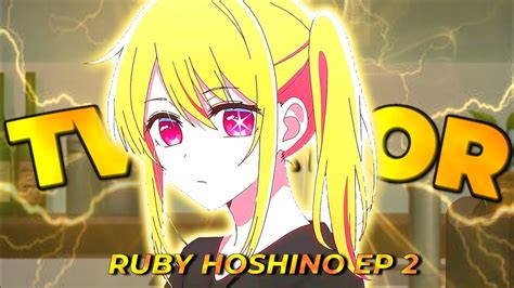 Ruby Hoshino EP 2 Twixtor 4K CC No CC No Warp 60fps Oshi No Ko