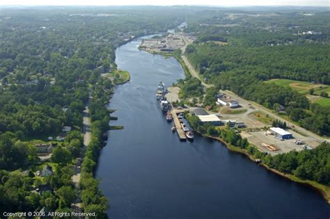 Port of Bridgewater in Bridgewater, Nova Scotia, Canada