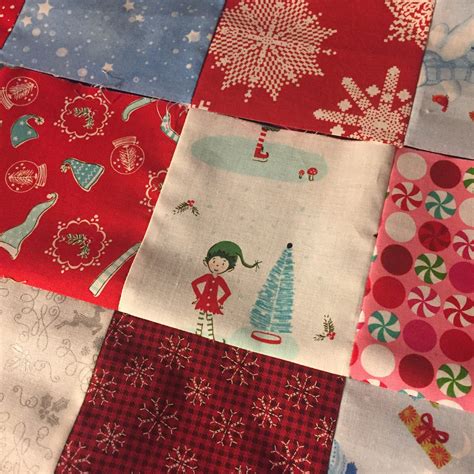 Christmas Patchwork Quilt Needle And Foot