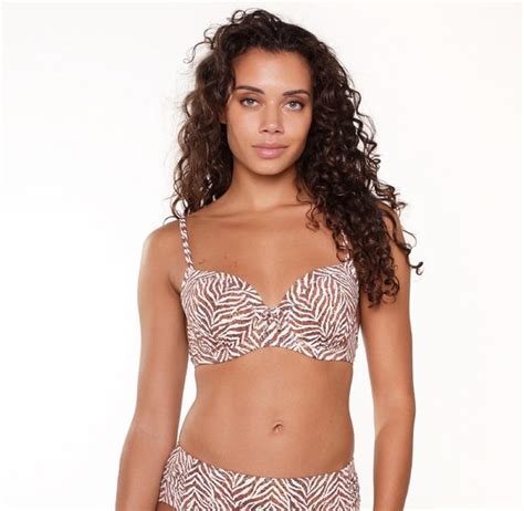 LingaDore Voorgevormde Bikini 7206BT Zebra Print 42E Bol