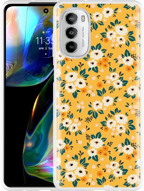 Cazy Hoesje Geschikt Voor Motorola Moto G Vintage Bloemenprint Bol