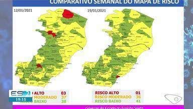 Boa Noite Espírito Santo Norte do ES não tem municípios risco