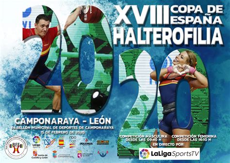 La XVIII Copa de España de Halterofilia se dispùtará en Camponaraya