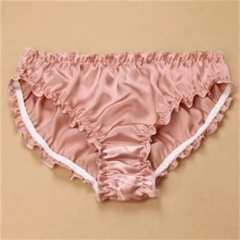 10 Pieces Wholesale Price Women S Silk Panties Comfortable Breathable