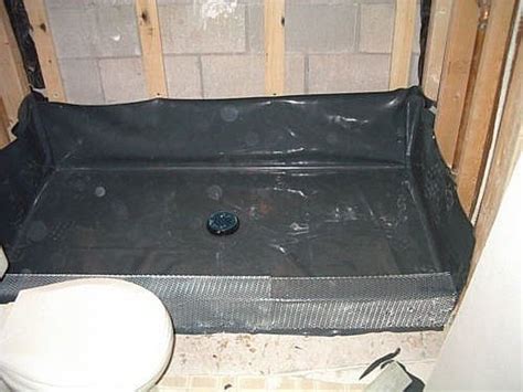 How To Build Shower Pan On Slab Floor Hunker