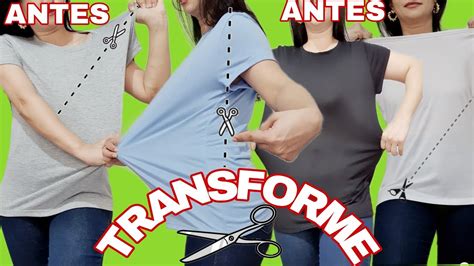 TRANSFORME suas ROUPAS DICAS de CUSTOMIZAÇÃO 4 ideias INCRÍVEIS