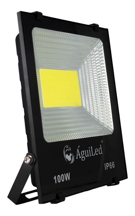 Reflector Led 100w Luz Blanca Fria P Exteriores Remate Ip66 Mercado