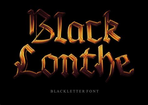 Blackletter Fonts Archives - Creativetacos