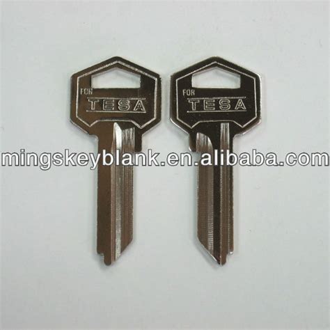 High Quality Of Te1te8i Brass Key Blank With Nickel Plated Finished