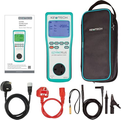 Kewtech Ezypat Plus Battery Mains Operated Pat Tester Appliance