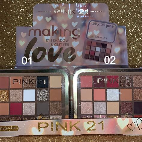 Paleta De Sombras Matte Satinadas Y Glitter Making Love Pink