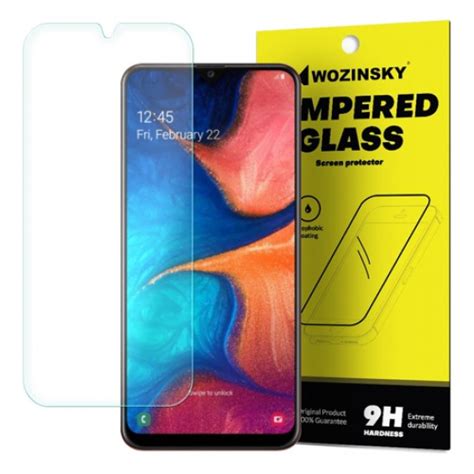 Wozinsky Tempered Glass 9H Screen Protector For Samsung Galaxy A20e