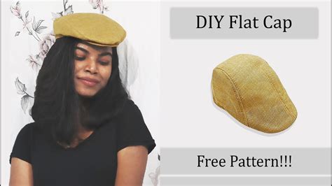 Mens Flat Cap Gatsby Hat Pattern Diy Tutorial Atelier Yuwaciaojp