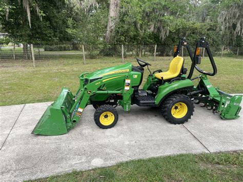 2020 John Deere 1023e Loader Tractor With Tiller For Sale In Gainesville Fl Racingjunk