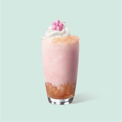 Starbucks Cherry Blossom Drinks Are Peach Perfect Starbucks Stories