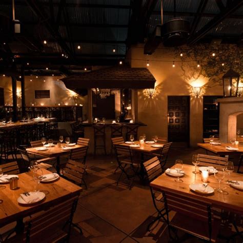 Main Dining Room At Firefly Studio City Restaurant In In Los Angeles