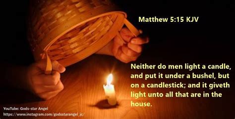 Matthew 5 15 Kjv