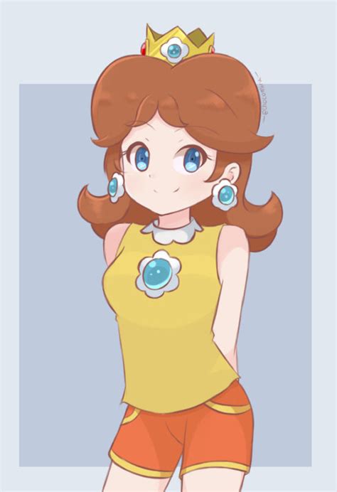 Mario Tennis Aces - Princess Daisy (Redraw) by chocomiru02 on DeviantArt