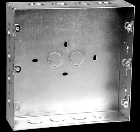 Square Galvanized Iron GI Electrical Modular Box For Junction Boxes