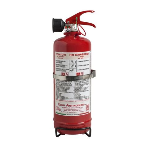 2 Ltr Foam Portable Fire Extinguisher Med Approved Shop Cassiano Group