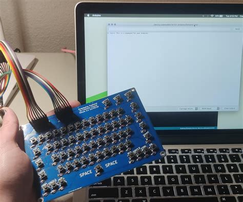 64 Key Prototyping Keyboard Matrix For Arduino 6 Steps With Pictures