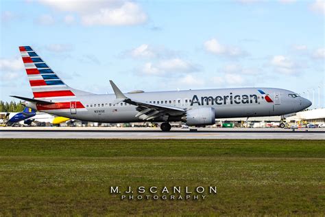 N316SE American Airlines Boeing 737 8 MAX Miami Intern Flickr