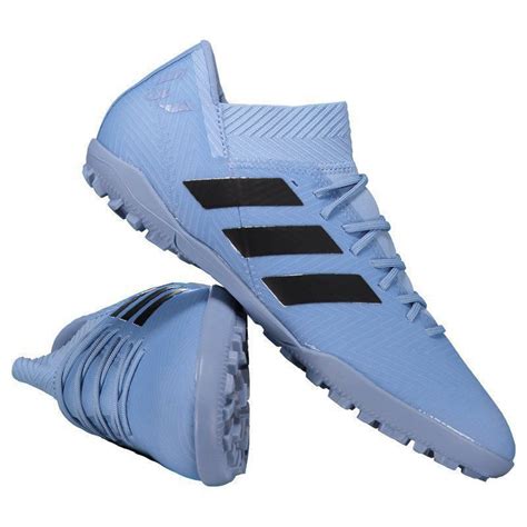 Chuteira Adidas Nemeziz Messi Tango Tf Society Azul Futfanatics